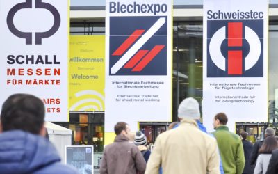 Wir stellen auf der Blechexpo aus