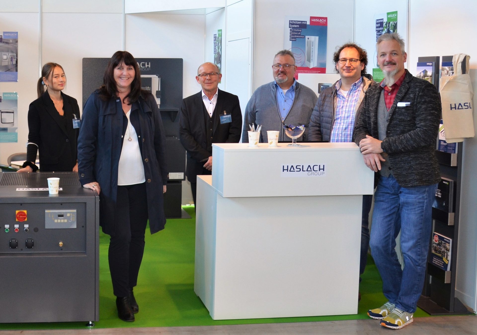 HASLACH_Gruppenbild_Blechexpo Stuttgart 2021