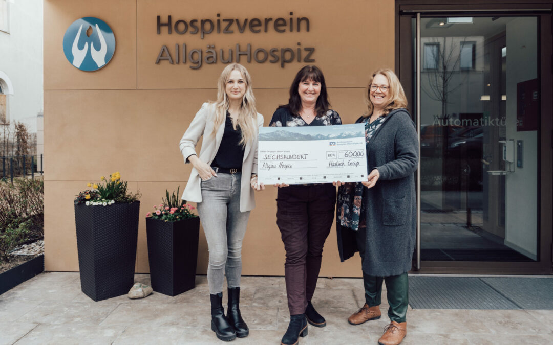 Spendenübergabe an das Allgäu Hospiz 